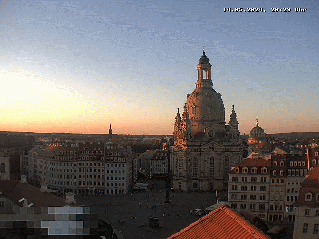 Frauenkirche-Webcam Bild